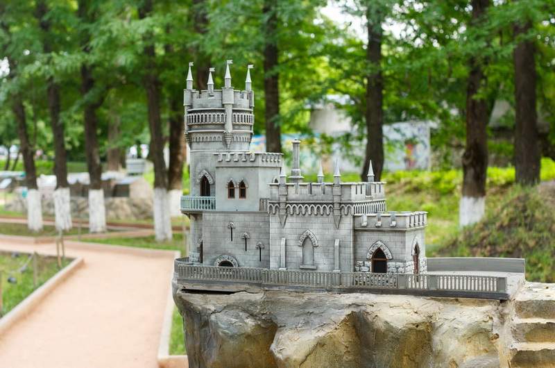 Парк миниатюр в Бахчисарае